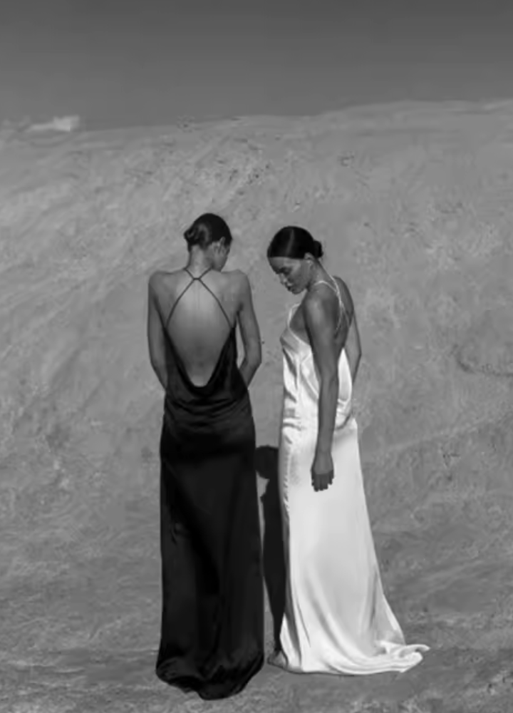 Woman Halter Neck Backless Drape Long Dress CDR076