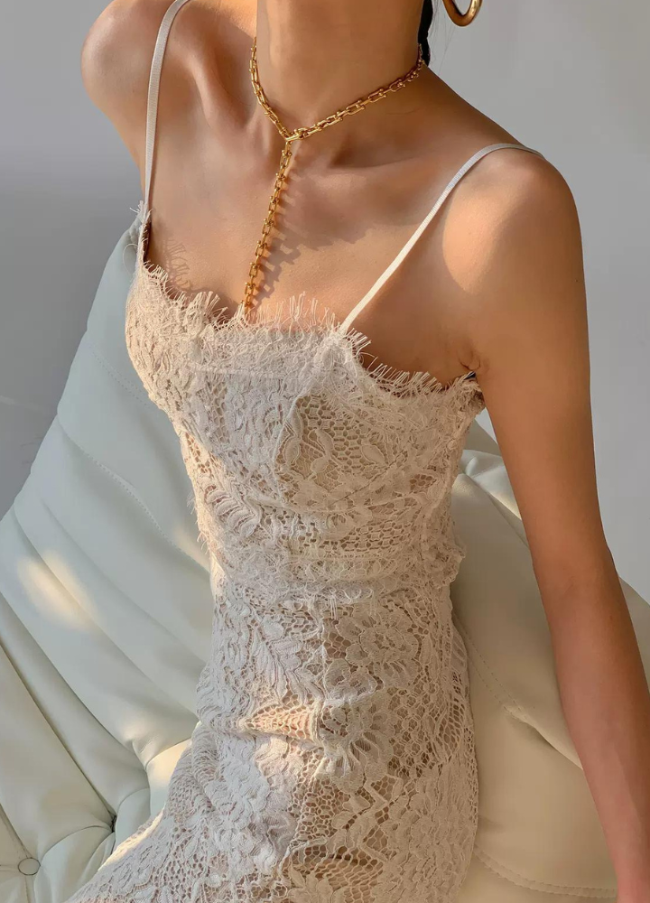 Woman Race Camisole Race Tight Skirt Set Up CDR044