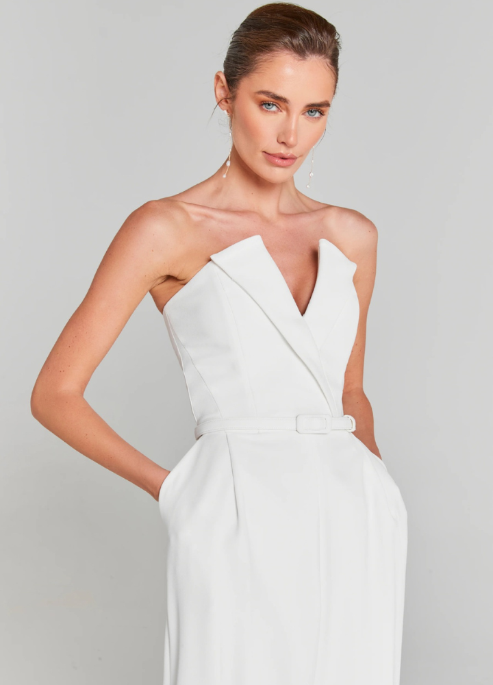 Woman Pearl Mesh Tops High Waist Pants SET-UP CDR084