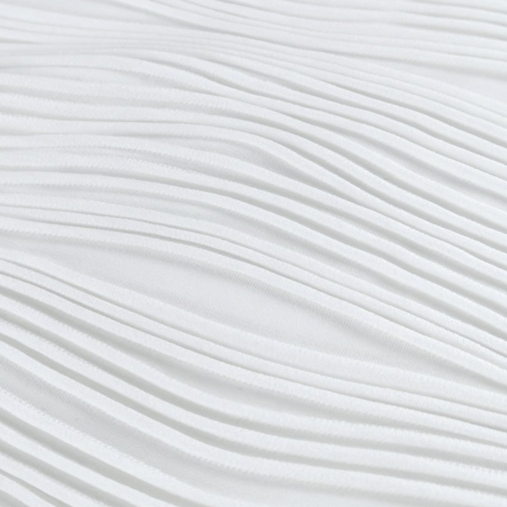 Woman Pearl Shoulder Medium Tight Dress CDR024