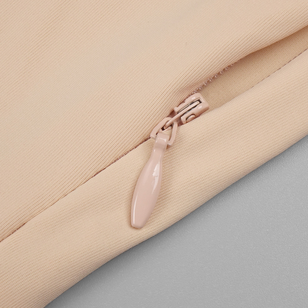 Woman Pearl Mesh Tops High Waist Pants SET-UP CDR084