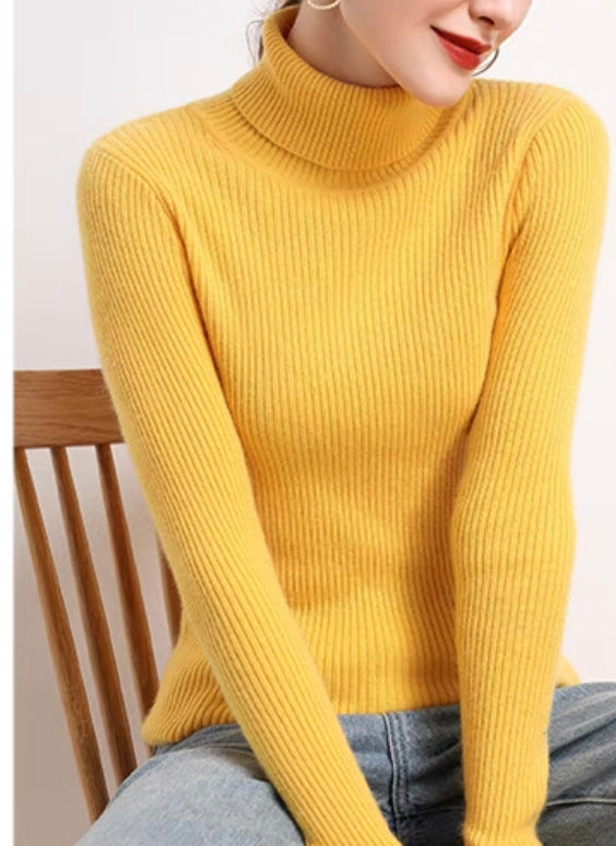 Women Elegant High Neck Tops【CWT006】