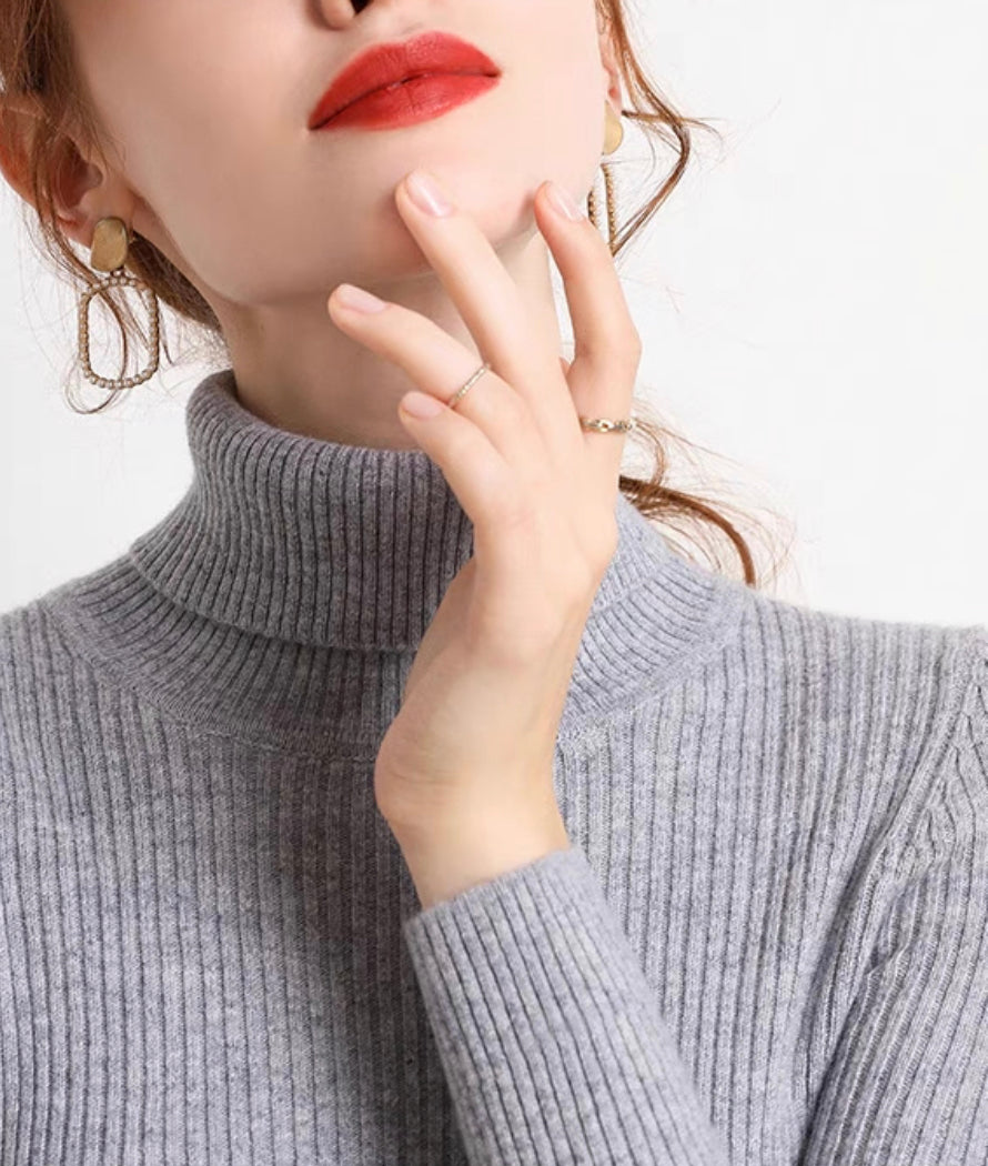 Women Elegant High Neck Tops【CWT006】