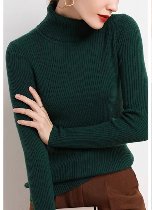 Women Elegant High Neck Tops【CWT006】