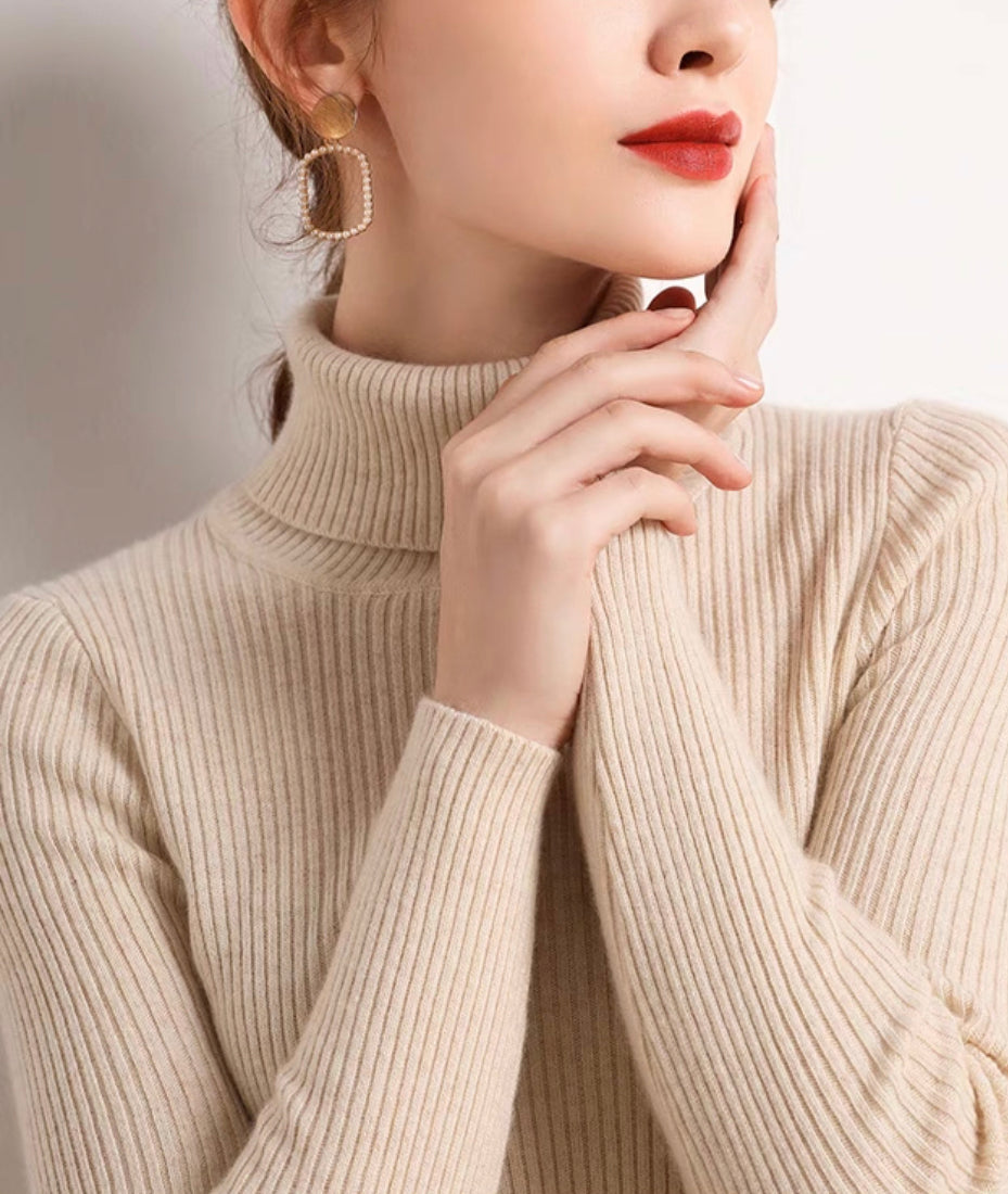 Women Elegant High Neck Tops【CWT006】