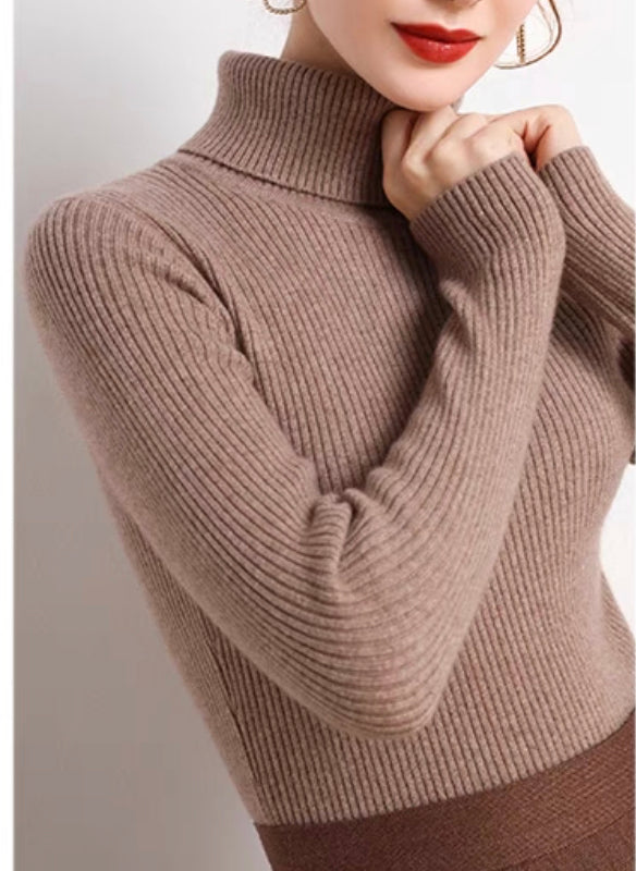 Women Elegant High Neck Tops【CWT006】